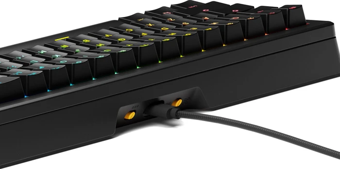 Glorious GMMK 3 65% Pre-built Gaming Keyboard, schwarz, LEDs RGB, Glorious Fox MX, USB, US