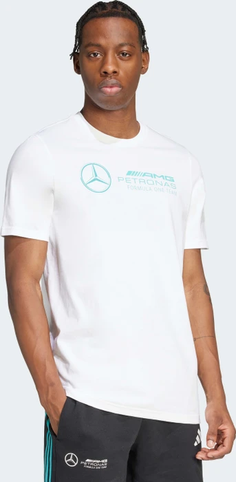 adidas Mercedes AMG Petronas Formula One Team DNA Graphic T-Shirt kurzarm white/semi mint rush (Herren)