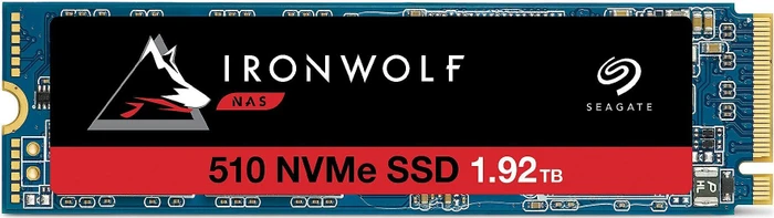 Seagate IronWolf 510 - 1DWPD NAS SSD +Rescue 1.92TB, M.2 2280 / M-Key / PCIe 3.0 x4