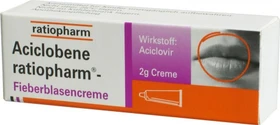 Aciclobene ratiopharm Fieberblasencreme, 2g