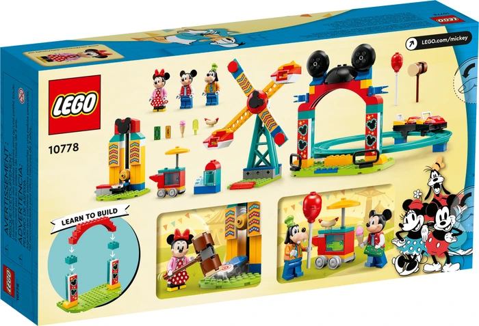 LEGO Disney Mickey and Friends - Micky, Minnie und Goofy auf dem Jahrmarkt