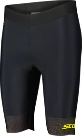 Scott RC Pro +++ Fahrradhose kurz black/sulphur yellow (Herren)