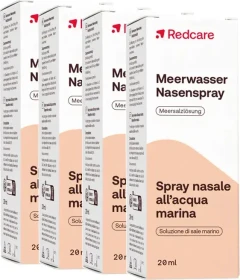 Redcare Meerwasser Nasenspray, 80ml (4x 20ml)