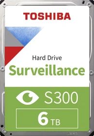 Toshiba S300 Surveillance 6TB, 24/7, 512e / 3.5" / SATA 6Gb/s, bulk