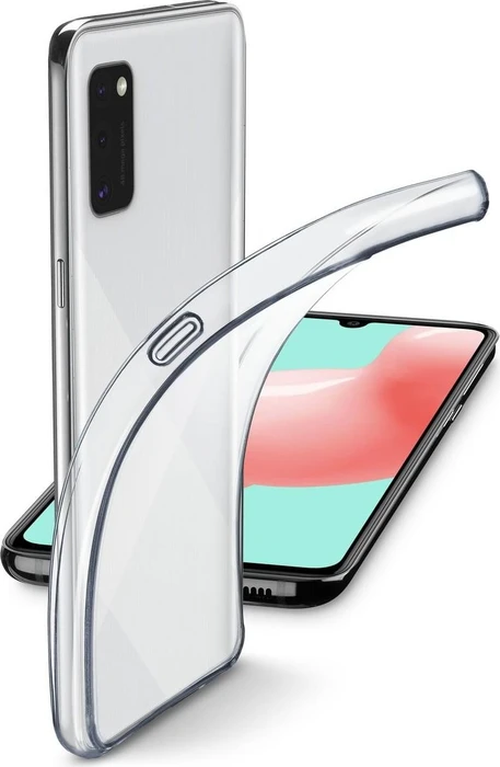 Cellularline Fine Cover für Samsung Galaxy A41 transparent