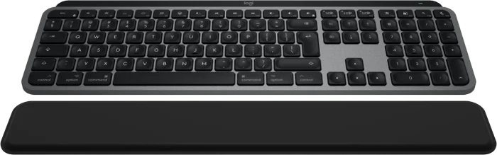 Logitech MX Keys S Combo for Mac, Space Gray, schwarz/grau, Logi Bolt, USB/Bluetooth, US