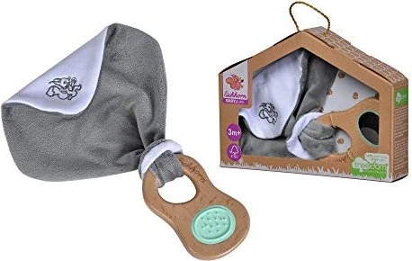 Eichhorn Baby Pure Greifling mit Schmusetuch