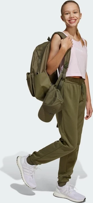 adidas Classic 3-Streifen Logo Rucksack olive strata/black