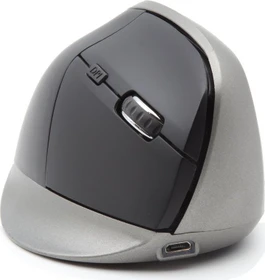 Ordissimo Vertical Ergonomic Wireless Mouse schwarz/grau, USB (ART0391)