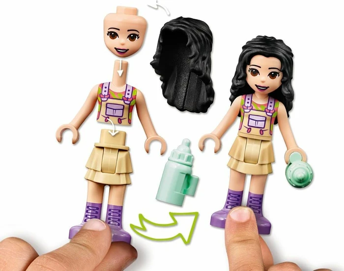 LEGO Friends - Rettung des Elefantenbabys mit Transporter