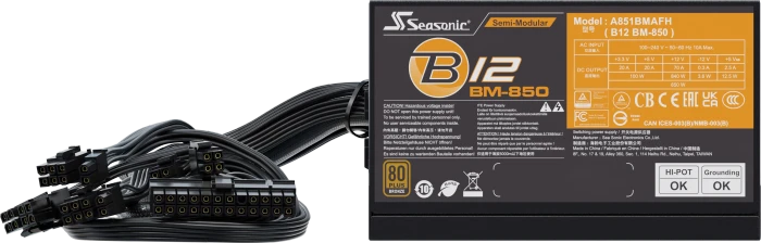 Seasonic B12 BM 850W, ATX