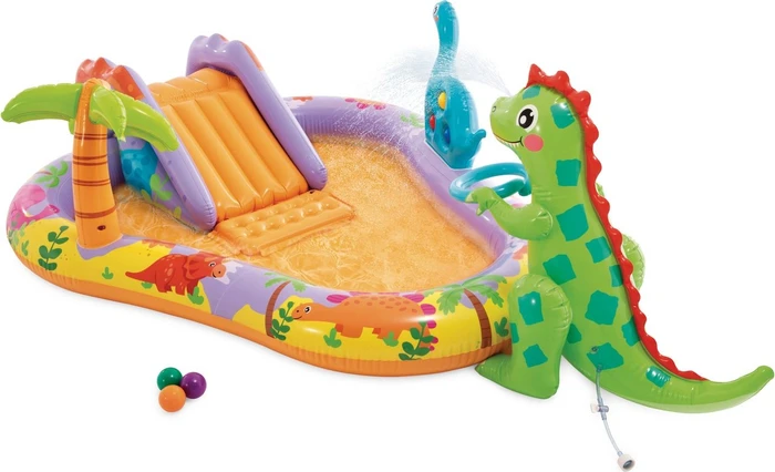 Intex Play Center Dino Park Planschbecken oval 201x157cm
