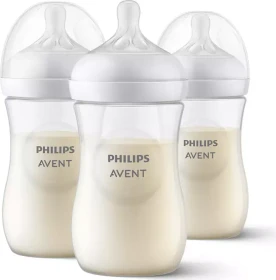 Philips Avent SCY903/03 Natural Response Trinkflasche, 260ml, 3 Stück