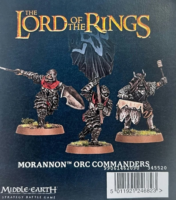 Games Workshop The Lord of the Rings - Morannon Orc Commanders