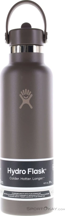 Hydro Flask Standard Mouth Flex Straw Cap Isolierflasche 621ml sandpiper