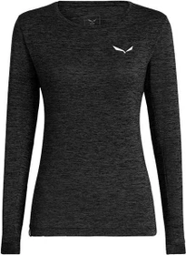 Salewa Puez Melange Dry'ton Funktionsshirt langarm black out melange (Damen)