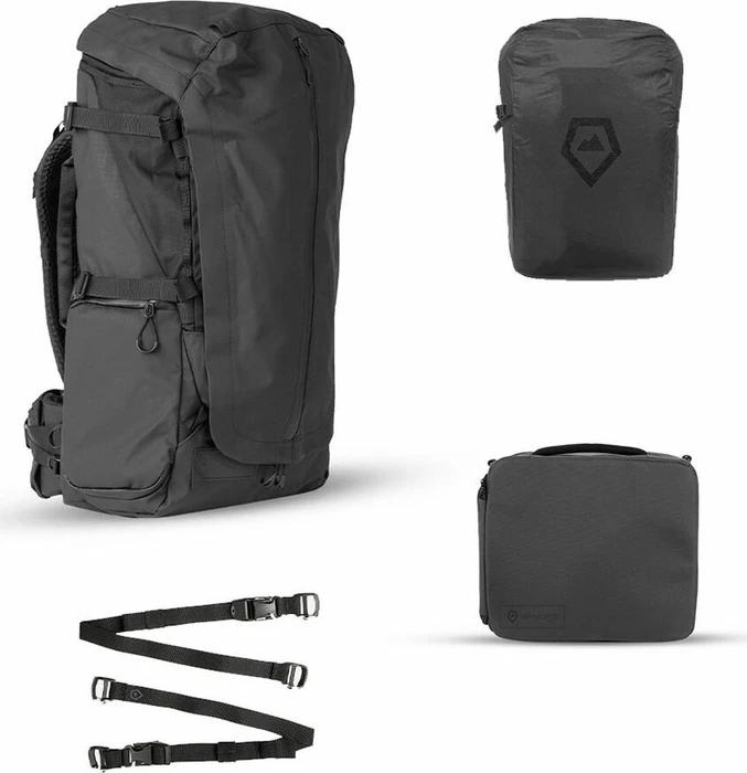 Wandrd Fernweh 50L M/L Bundle Rucksack schwarz