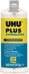 UHU Plus Schnellfest 2-Komponenten Epoxidharzkleber, 57g