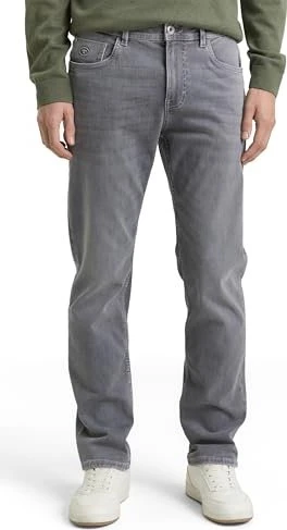 Tom Tailor Marvin Straight mit Superstretch Jeans grey denim (Herren)