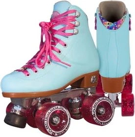 Moxi Skates Beach Bunny Rollschuhe blue sky