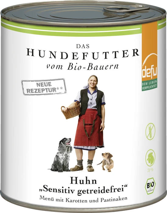defu High Sensitiv Huhn getreidefrei Adult Hundefutter, 820g