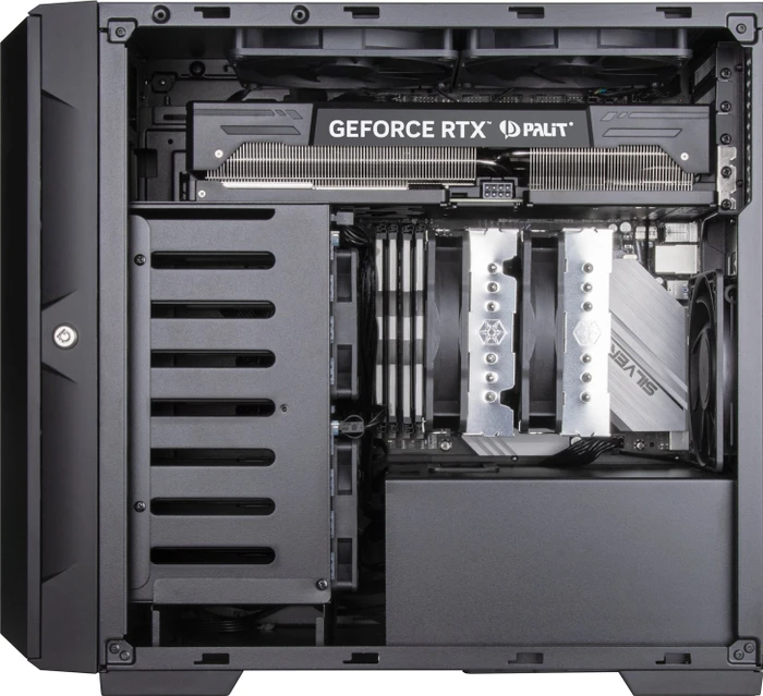 SilverStone Case Storage CS382, schwarz