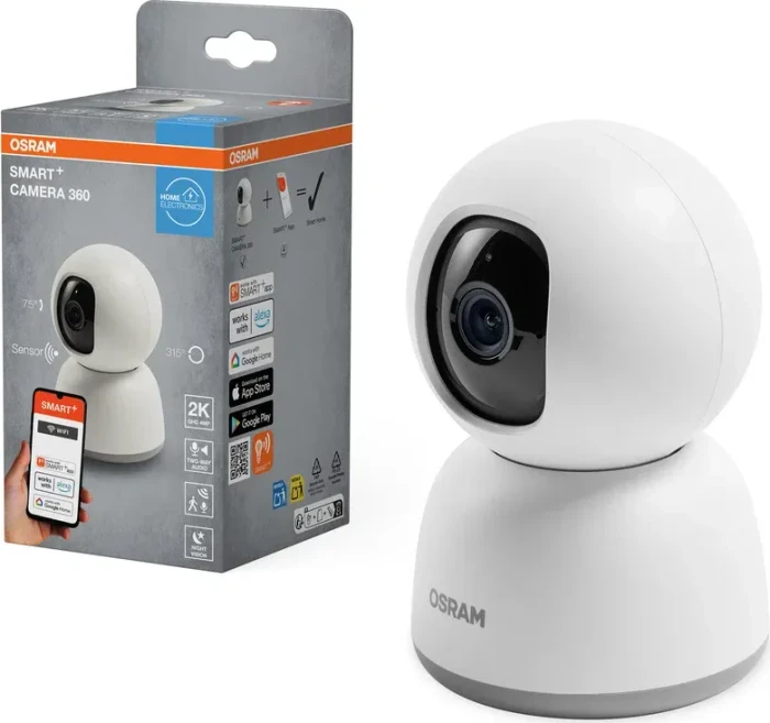 Osram SMART+ WiFi Indoor Kamera 360 White
