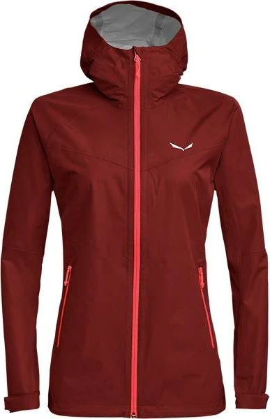Salewa Puez Aqua Powertex Hardshell Funktionsjacke red syrah (Damen)
