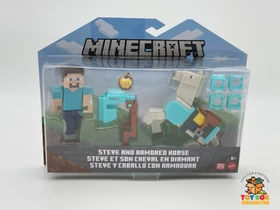 Mattel Minecraft - Armored Horse and Steve