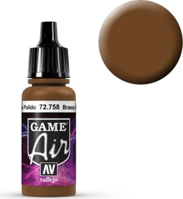 Vallejo Game Air rev.1 brassy brass, 17ml