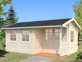 Palmako Susanna 12.4m² Gartenhaus natur