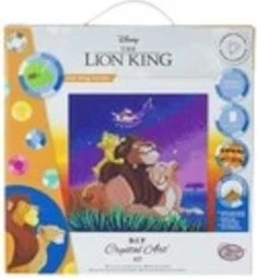 Craft Buddy Crystal Art Kit Lion King Family