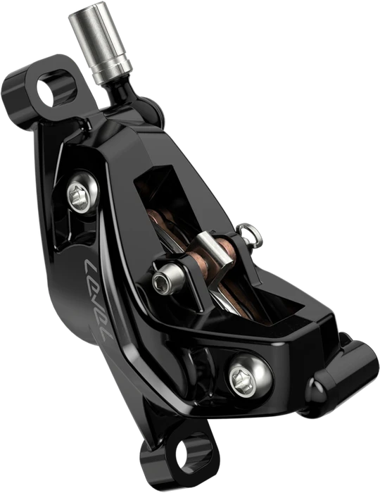 SRAM Level Stealth Silver 4-Kolben HR Scheibenbremse