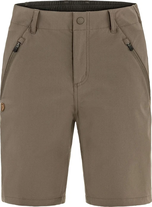 Fjällräven Abisko Trail Stretch Hose kurz suede brown (Damen)