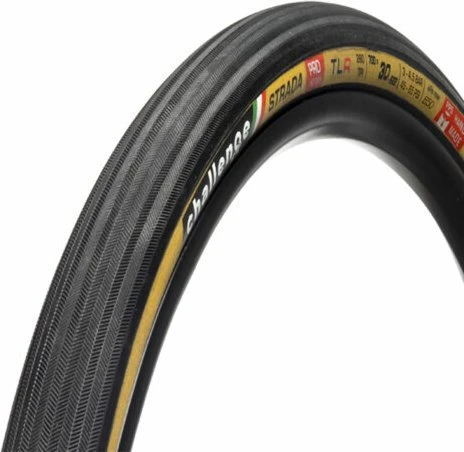 Challenge Strada Pro 700x25C Reifen faltbar black/tan
