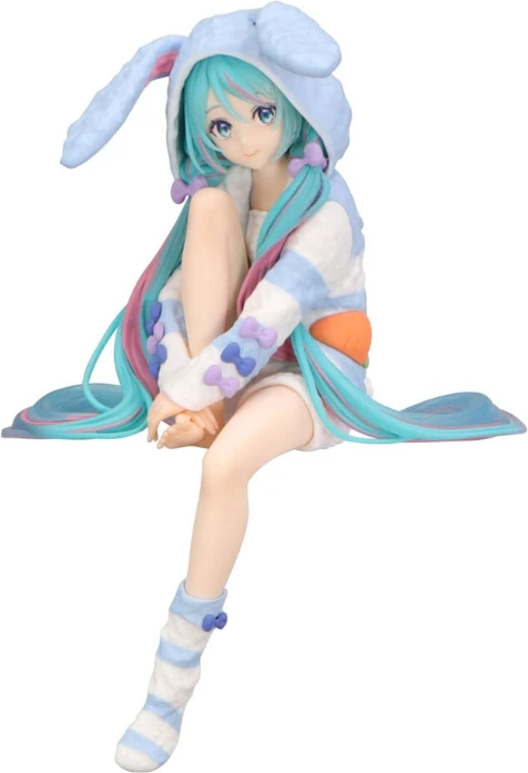 FuRyu Hatsune Miku - Noodle Stopper Rabbit Ear Hood Pyjama blue 14cm