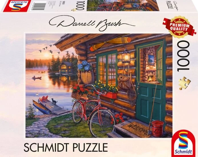 Schmidt Spiele Seehütte mit Fahrrad