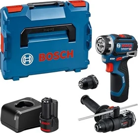 Bosch Professional PRO GSR 12V-32 FC HEAVY DUTY Akku-Bohrschrauber inkl. L-Boxx + 2 Akkus 2.0Ah