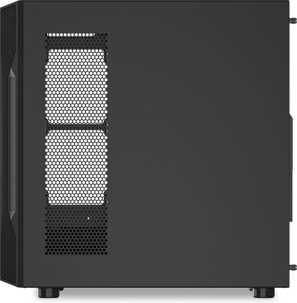 SAMA S40, schwarz, Glasfenster