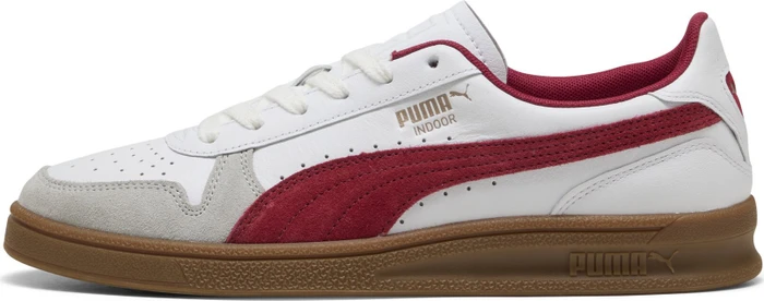 Puma Indoor puma white/dark crimson/gum