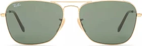 Ray-Ban RB3136 Caravan 58mm gold/grün