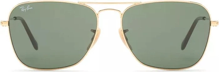 Ray-Ban RB3136 Caravan 58mm gold/grün