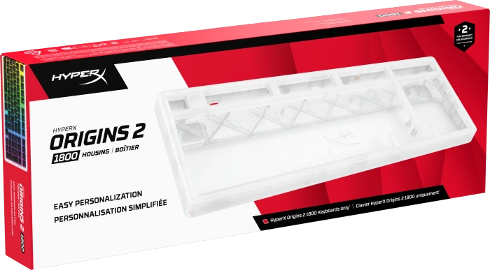 HP HyperX Origins 2 1800 Housing, Tastatur-Gehäuse, White