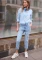 Street One Studio Tapered Leg Casual Jeans light bleached wash (Damen) Vorschaubild