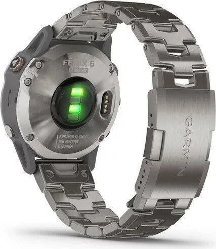 Garmin Fenix 6 Sapphire titanium/vented titanium