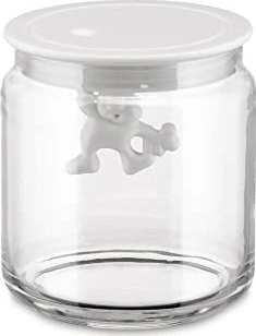 Alessi Gianni a little man holding on tight Aufbewahrungsbehälter 700ml weiß