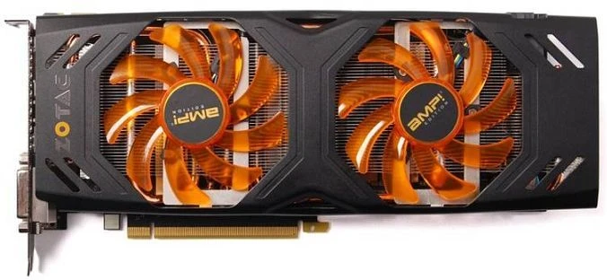 Zotac GeForce GTX 680 AMP! v2, 2GB GDDR5, 2x DVI, HDMI, DP