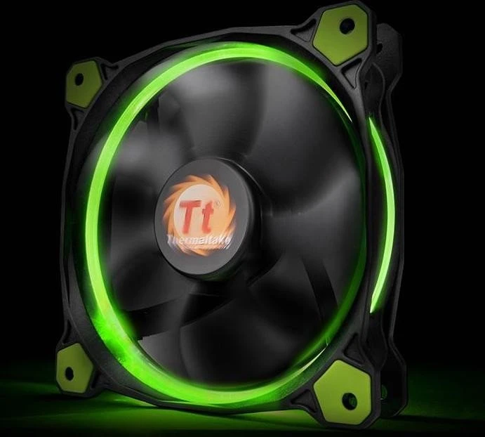 Thermaltake Riing 12 LED grün, 120mm