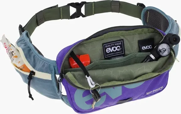 Evoc Hip Pouch 1 Bauchtasche steel/violet/dark olive