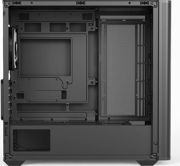 AeroCool D301A Black, inkl. 1x Lüfter, Glasfenster